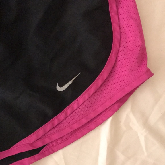 Nike running shorts- pink and black - Picture 2 of 4